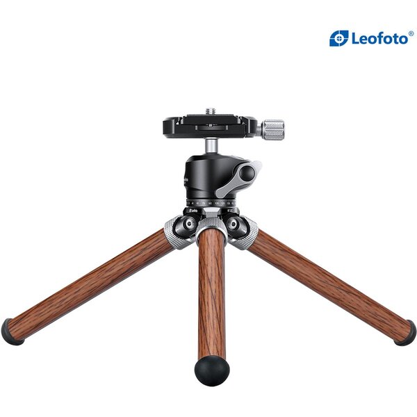 Leofoto Tischstativ MT-02C+LH-22  Wooden Color