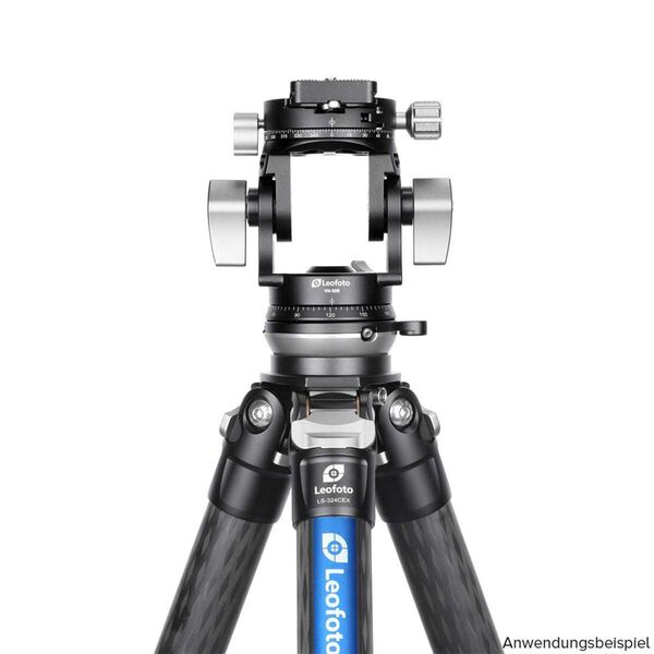 Leofoto VH-30R Stativkopf mit Doppel-Panorama und Griff 