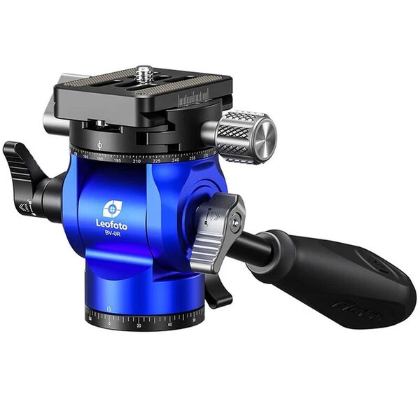 Leofoto Videoneiger BV-0R  blau