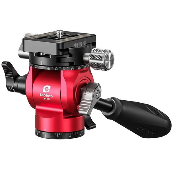 Leofoto Videoneiger BV-0R  rot