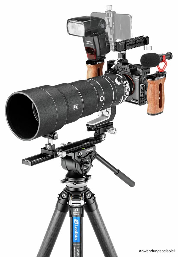 Leofoto VR-150L Objektivstütze 
