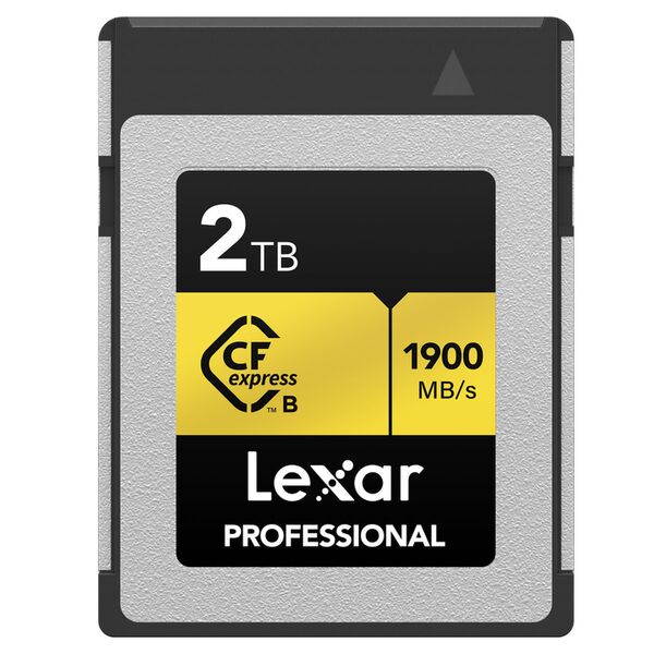 Lexar CFexpress PRO Type B Gold Series - R1900/W1500MB/s  2 TB