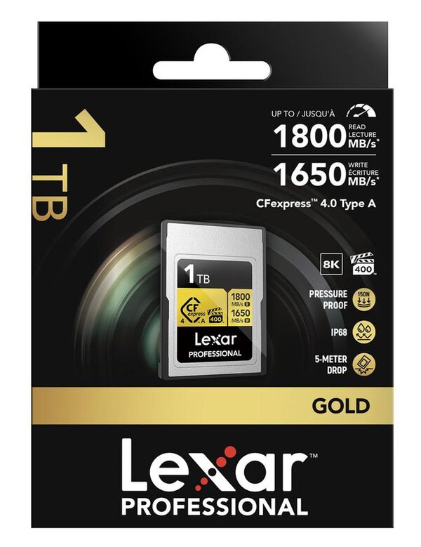 Lexar CFexpress Professional Type A Gold 4.0 Series  1 TB