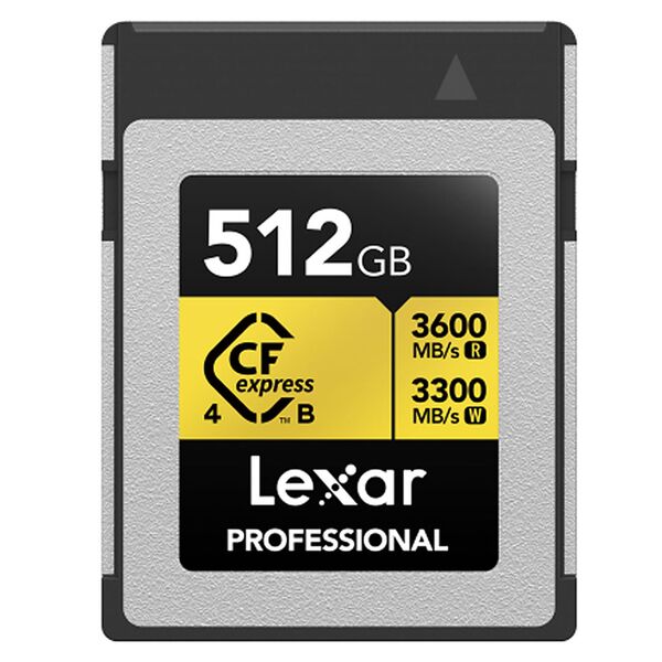 Lexar CFExpress Professional Type B 4.0 Gold - 3600MB/s  512 GB
