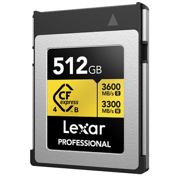 Lexar CFExpress Professional Type B 4.0 Gold - 3600MB/s  512 GB