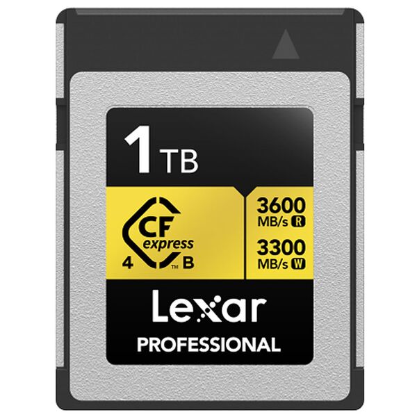 Lexar CFExpress Professional Type B 4.0 Gold - 3600MB/s  1 TB