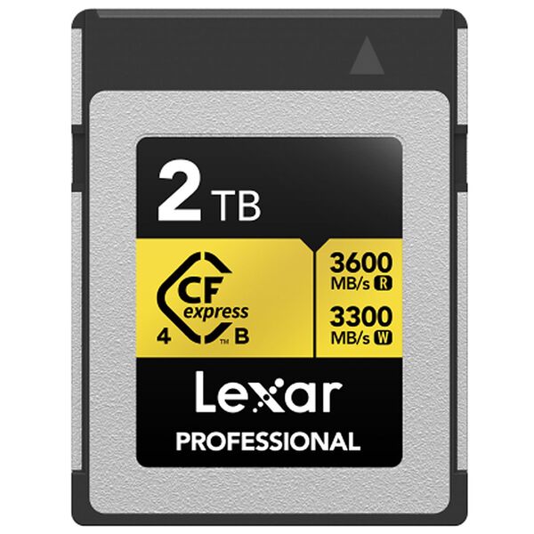 Lexar CFExpress Professional Type B 4.0 Gold - 3600MB/s  2 TB