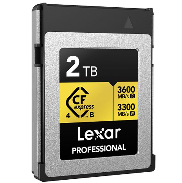 Lexar CFExpress Professional Type B 4.0 Gold - 3600MB/s  2 TB