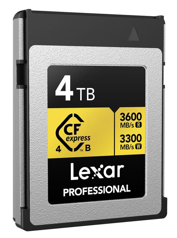Lexar CFExpress Professional Type B 4.0 Gold - 3600MB/s  4 TB