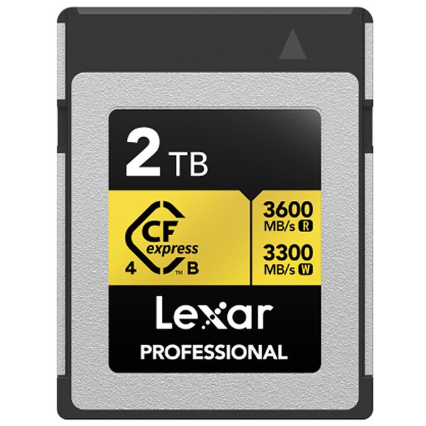 Lexar CFExpress Professional Type B 4.0 Gold - 3600MB/s - Retourenware 