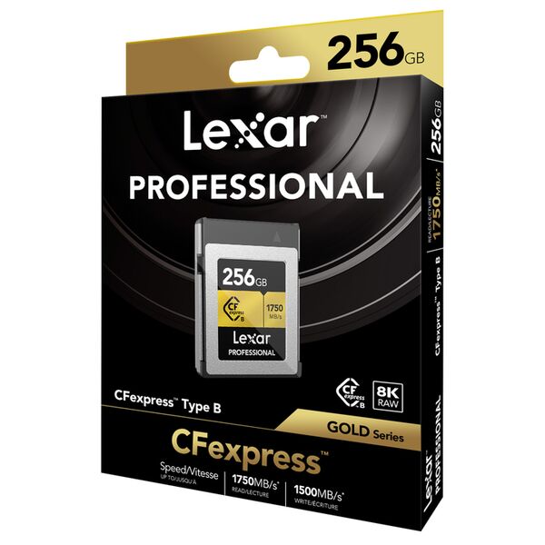 Lexar CFExpress Professional Type B Gold - 1750MB/s  256 GB