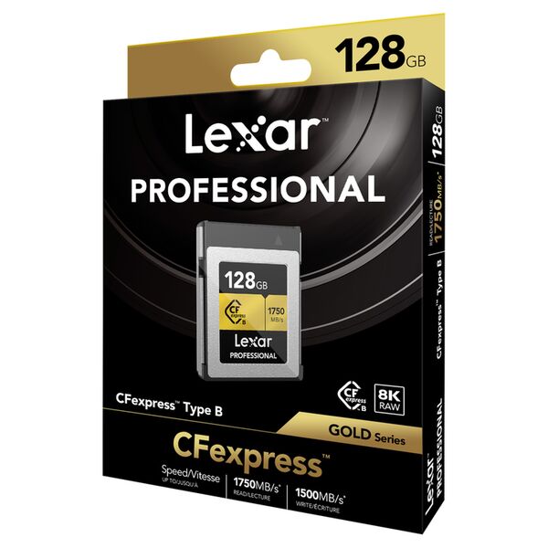 Lexar CFExpress Professional Type B Gold - 1750MB/s  128 GB