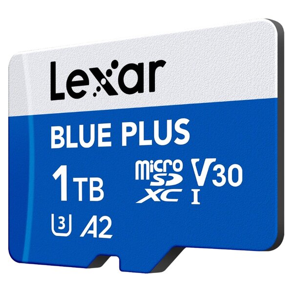 Lexar microSDXC Blue Plus UHS-I V30 Read 170MB/s mit SD Adapter  1 TB