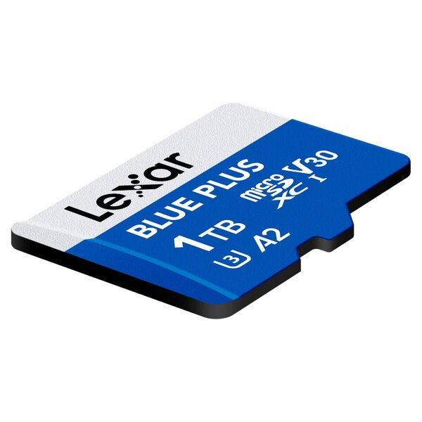 Lexar microSDXC Blue Plus UHS-I V30 Read 170MB/s mit SD Adapter  1 TB