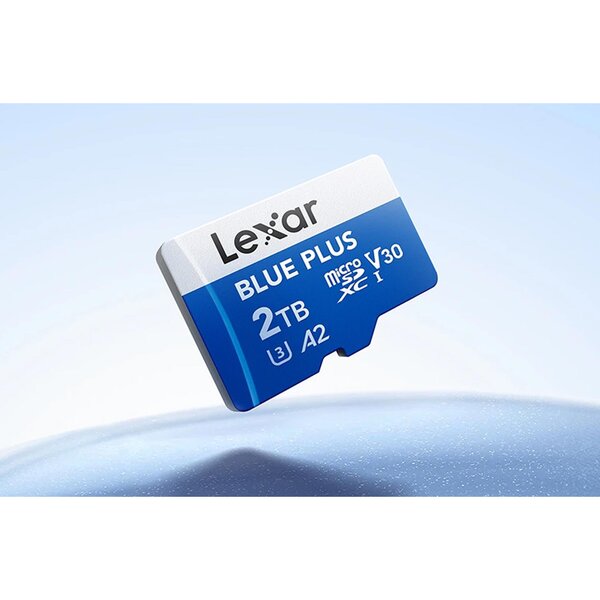 Lexar microSDXC Blue Plus UHS-I V30 Read 170MB/s mit SD Adapter  2 TB