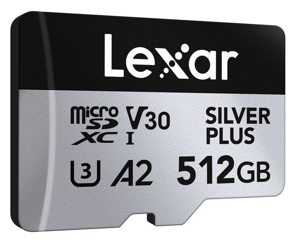 Lexar Professional Silber Plus MicroSDXC UHS-1 V30  512 GB
