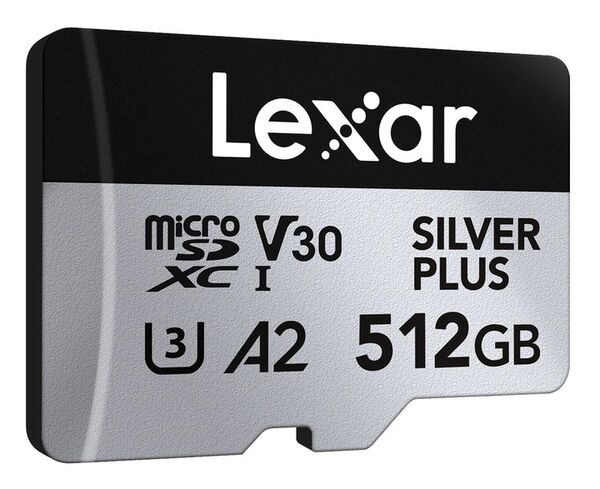Lexar Professional Silber Plus MicroSDXC UHS-1 V30  512 GB