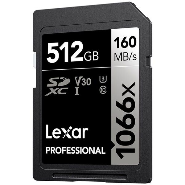 Lexar SD Pro Silver Series UHS-I 1066x 512GB V30  512 GB 