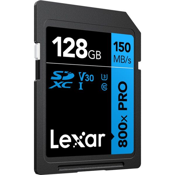Lexar SDXC PRO Blue Series - 800x 150MB/s UHS-1 V30  128 GB