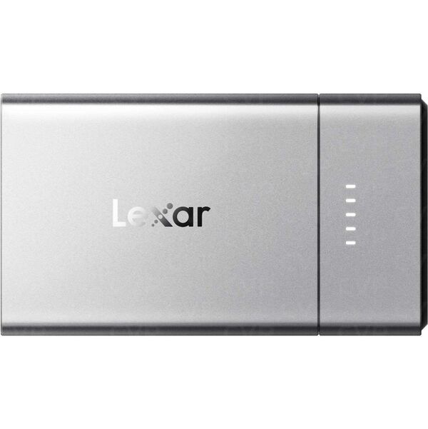 Lexar Workflow Go Portable Back-up housing with 2 Module bay (compatible with Workflow readers/SSD) 