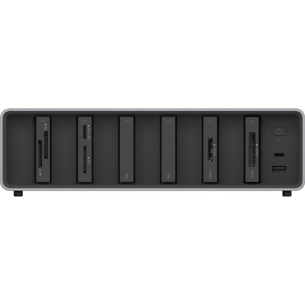 Lexar Workflow PRO 6 Bay Modul mit Thunderbolt 4 uplink (compatible with Workflow readers and SSD drives 