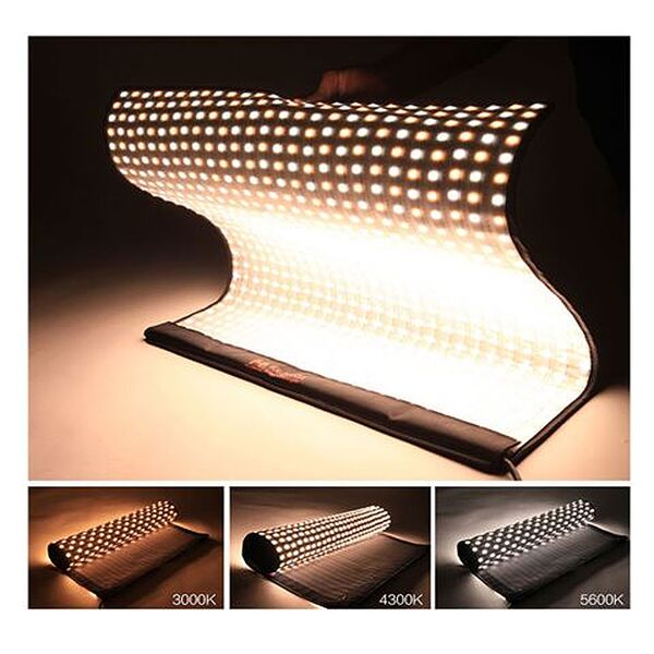 Linkstar Flexibles Bi-Color LED Panel  LX-100 30x60 cm