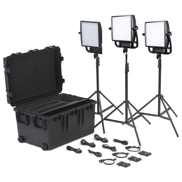 Litepanels Astra Soft + Astra 6x Traveler Trio V-Mount Kit 