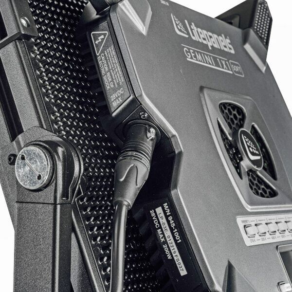 Litepanels Gemini 1x1 Soft Panel (Standard Yoke, Bare Ends) 