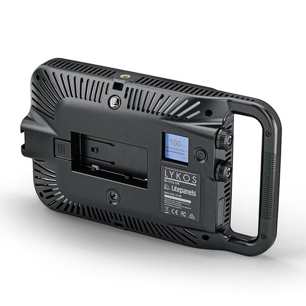 Litepanels Lykos+ BiColor Flight Kit with Battery Bundle 