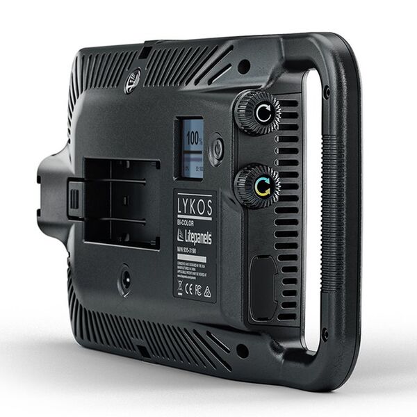 Litepanels Lykos+ BiColor Flight Kit with Battery Bundle 