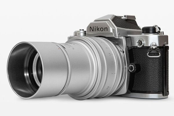 Lomography Daguerreotype Achromat 64 mm f/2,9 - Anodis  Nikon F Alu Silver