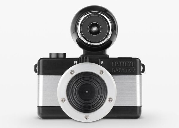 Lomography Fisheye Baby 110  Metal Black