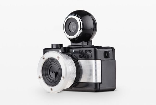 Lomography Fisheye Baby 110  Metal Black