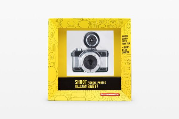 Lomography Fisheye Baby 110  Metal Black