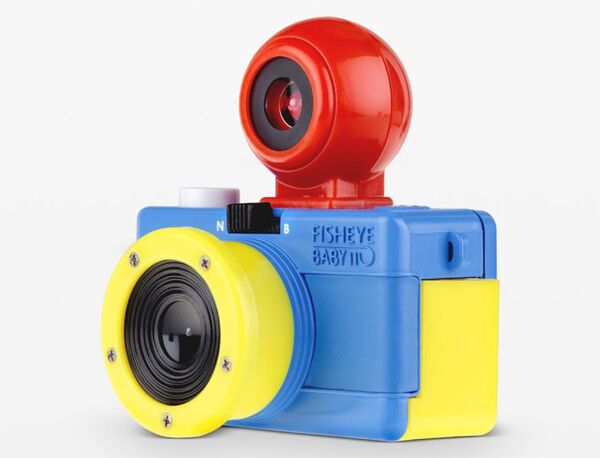 Lomography Fisheye Baby 110  Multicolor