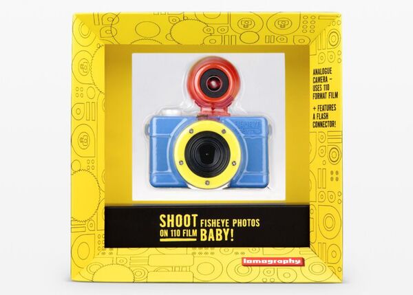 Lomography Fisheye Baby 110  Multicolor