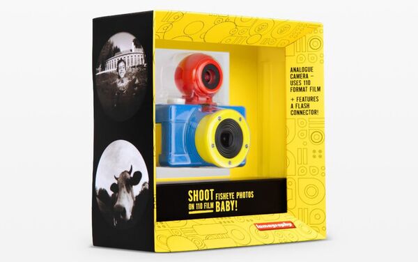 Lomography Fisheye Baby 110  Multicolor