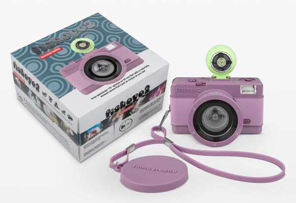Lomography Fisheye No. 2 Camera  Grape Jam 