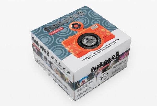 Lomography Fisheye No. 2 Camera  Papaya Pop