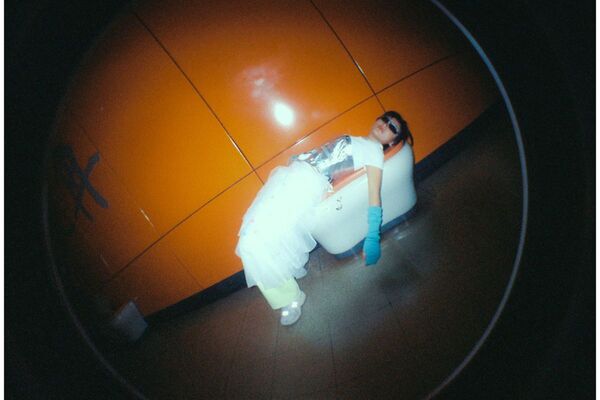 Lomography Fisheye No. 2 Camera  Papaya Pop