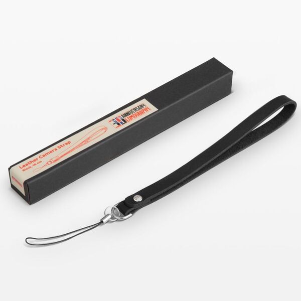 Lomography Handschlaufe  Black Leder