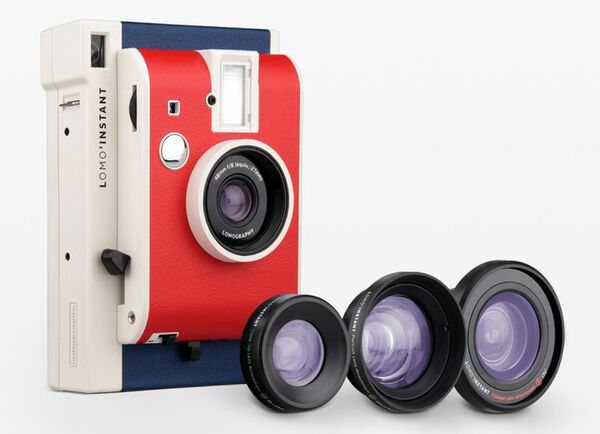 Lomography Lomo Instant + 3 Objektive  Boston