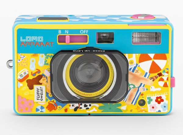 Lomography LomoApparat 21mm Point and Shoot  Camera  Fluffy Omelet