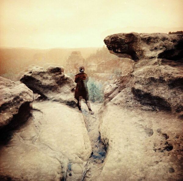 Lomography LomoChrome Farbnegativfilm 120 ISO 100-400  Türkis 