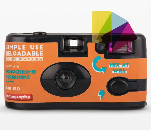 Lomography LomoChrome Simple Use Film Camera  Türkis