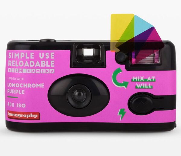 Lomography LomoChrome Simple Use Film Camera  Purple 