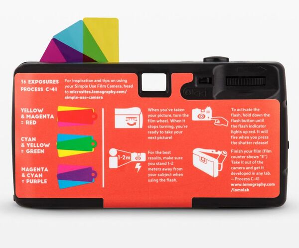Lomography LomoChrome Simple Use Film Camera  Farbnegativ