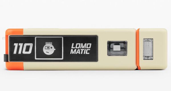Lomography Lomomatic 110  Camera & Flash Golden Gate edition