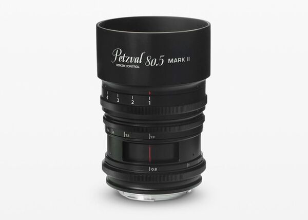 Lomography New Petzval 80.5 f/1.9 MKII SLR Bokeh Control Art Lens  Nikon F
