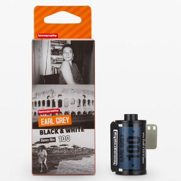 Lomography Schwarzweißfilm 35 mm ISO 100  Earl Grey 